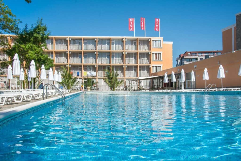 Zwembad Riva Park Hotel in Sunny Beach, Bulgarije