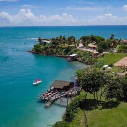 Ligging van Marinas Resort in Tibau do Sul, Brazilië