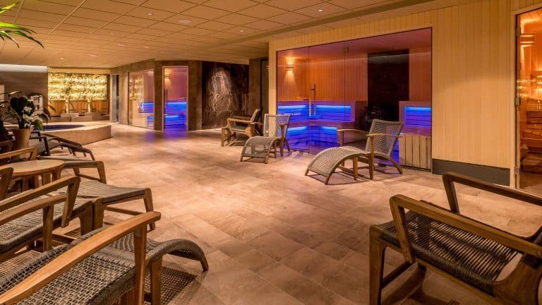 Sauna's van Hotel Zuiderduin in Egmond aan Zee, Noord-Holland