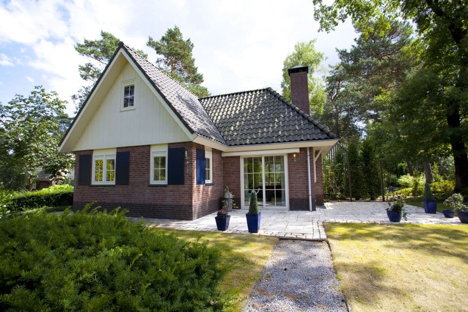 Villa van Droompark Beekbergen in Beekbergen, Gelderland, Nederland