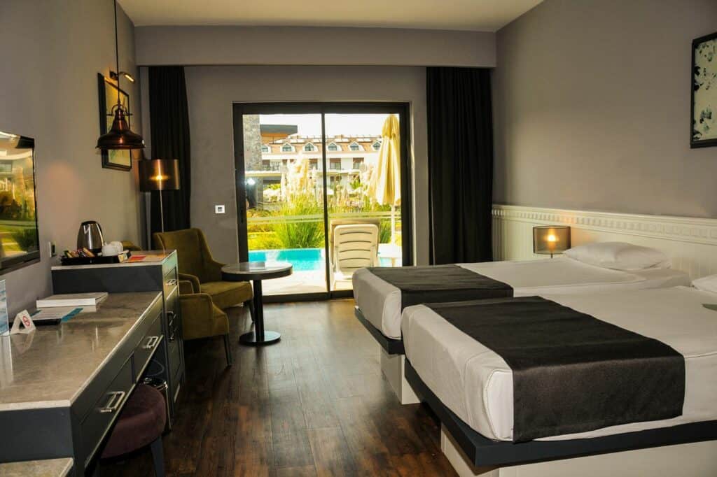 Hotelkamer van Jiva Beach Resort