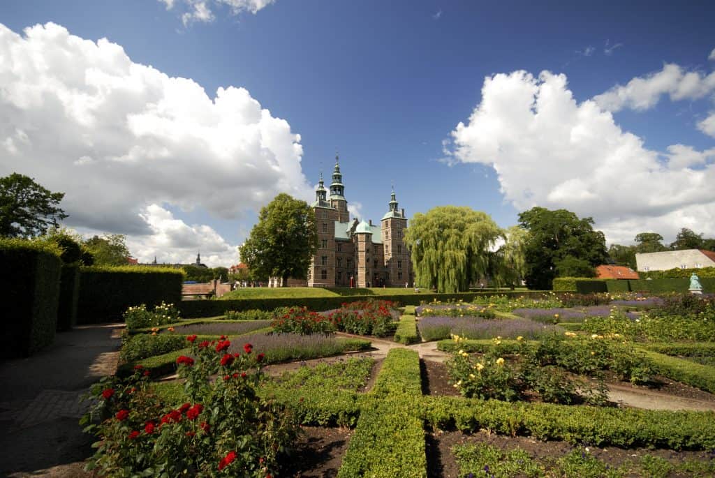 Rosenborg slot in Kopenhagen, Denemarken