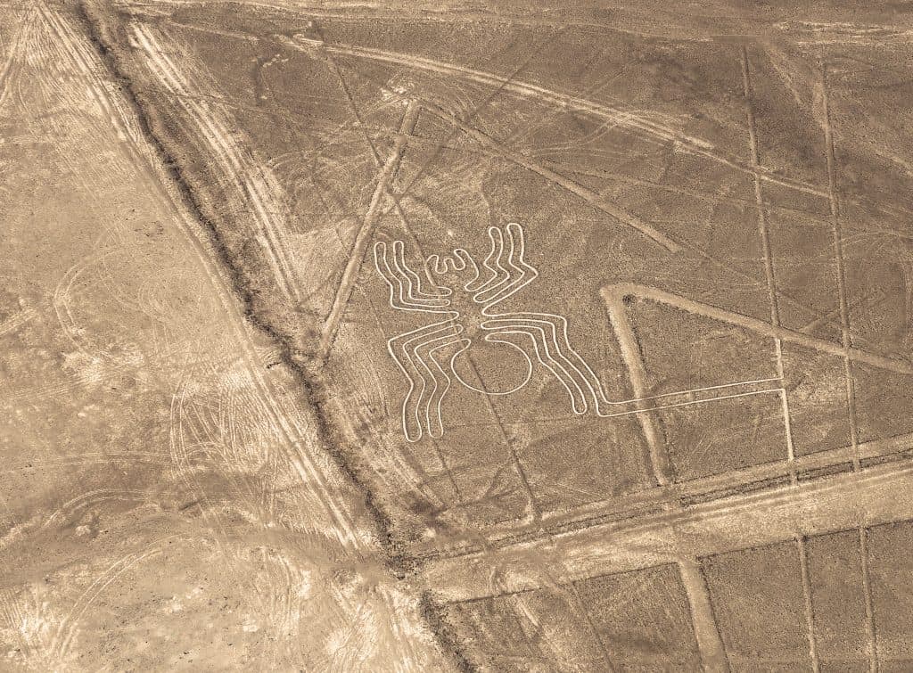 Nazcalijnen in Peru