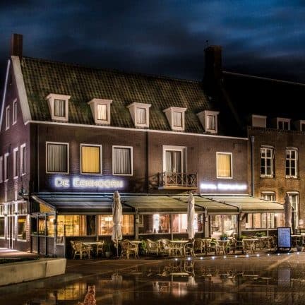 Hotel Restaurant De Eenhoorn in Oostburg, Zeeland
