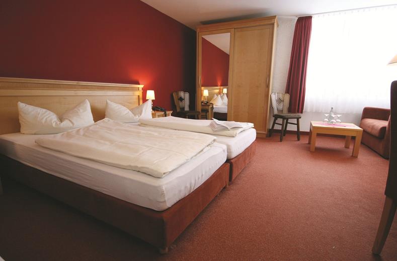 Hotelkamer van Der Schöne Asten Resort Winterberg