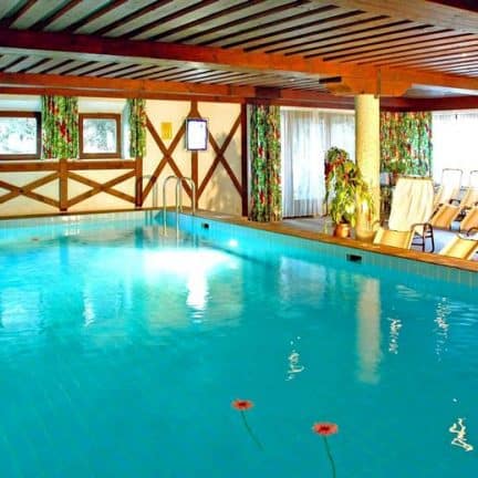 Zwembad van Hotel Arlberg