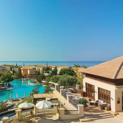 Ligging van Tui Sensatori Resort Atlantica Aphrodite Hills op Cyprus