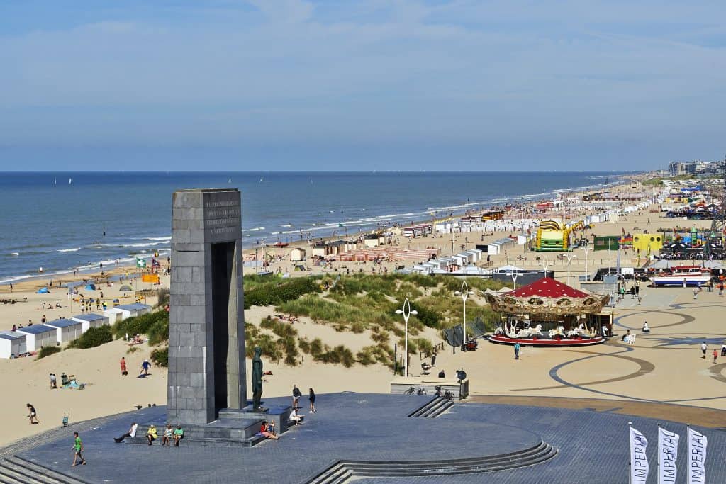 Strand van De Panne in België