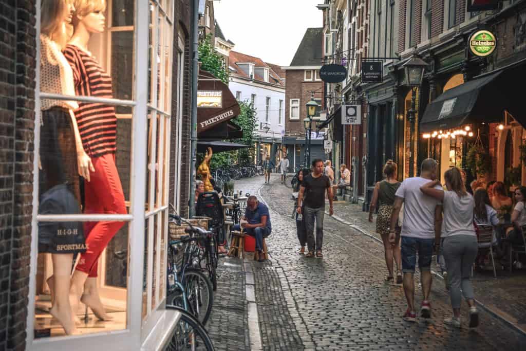 Winkelen in de gouden straatjes van Haarlem