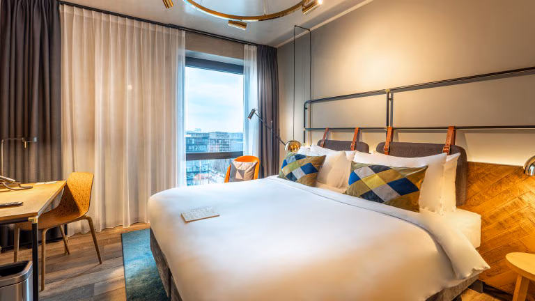 Four Elements Hotel Amsterdam Hotelkamer Four Elements Hotel Amsterdam Hotelkamer